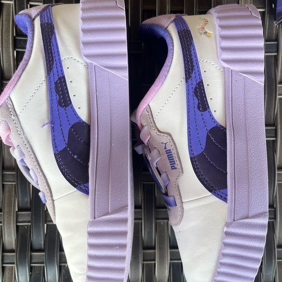 Puma Kids Sneakers - White and Purple - Picture 4 of 4